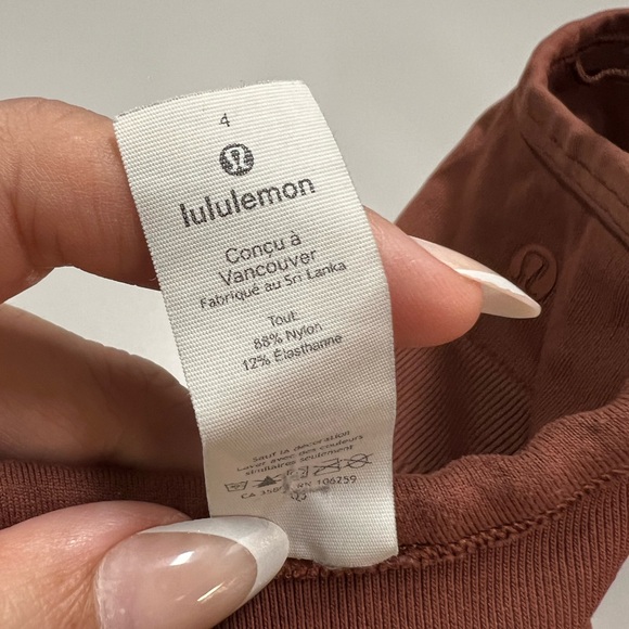 Lululemon 🍋 Ebb To Street Bra Size 4 - Picture 8 of 9